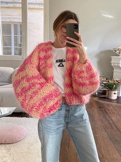 Janine Luxe™ - Warm Knitted Cardigan