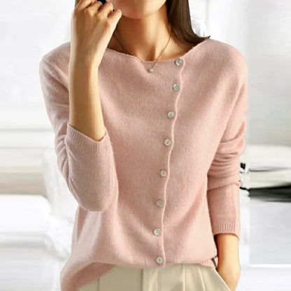 Velice® Button Sweater