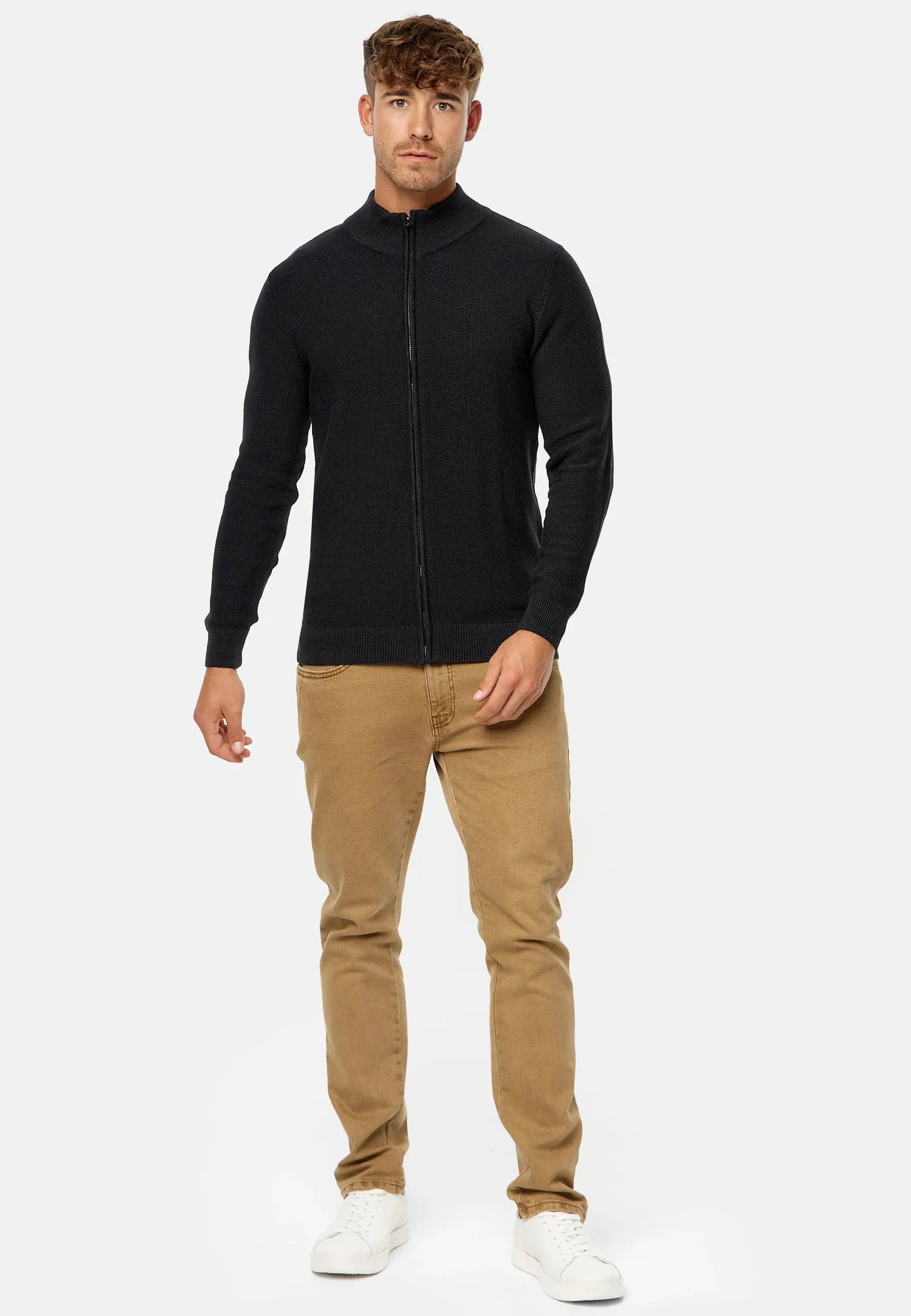 FashionFlux | Zip-Up Sweater