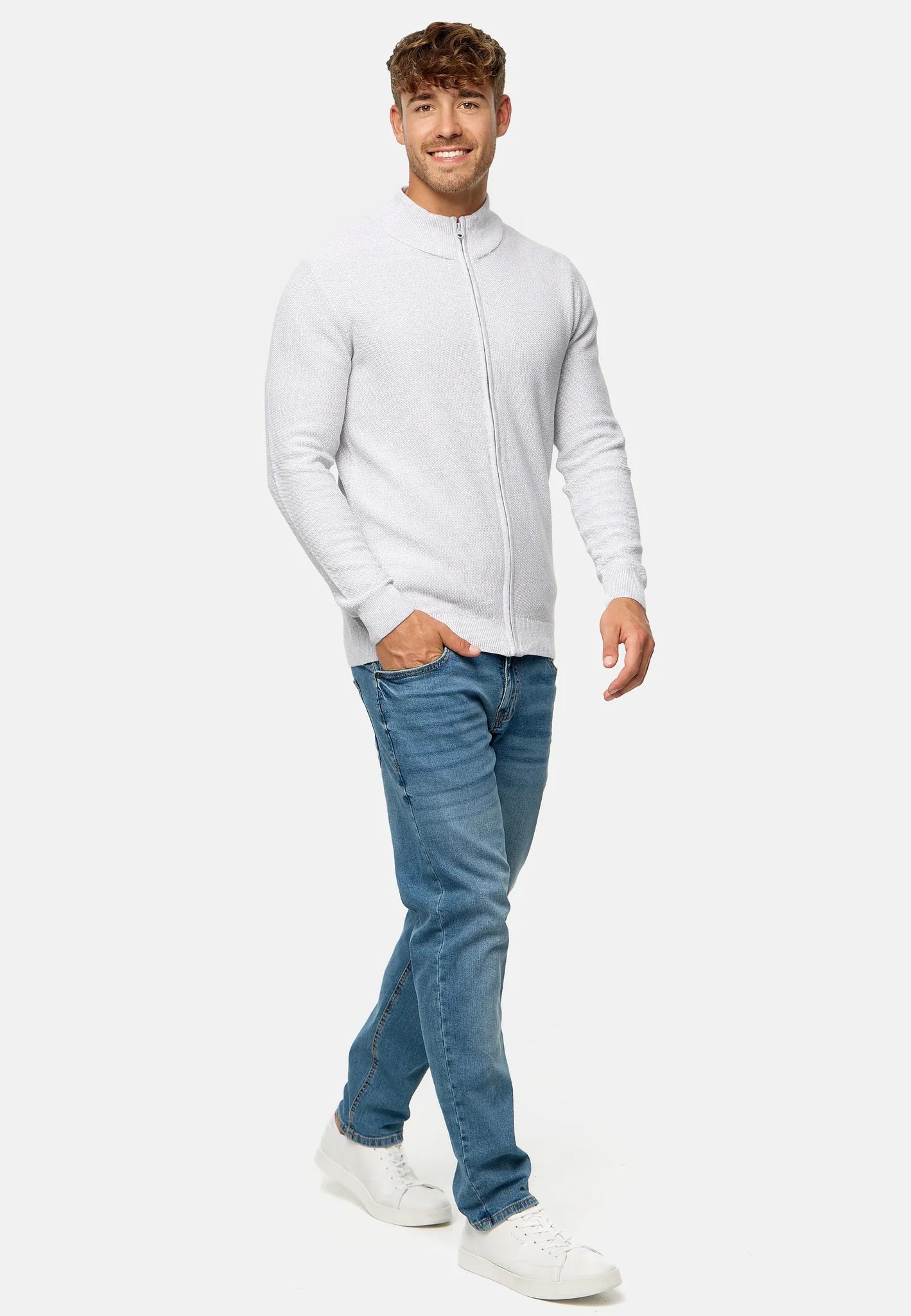 FashionFlux | Zip-Up Sweater