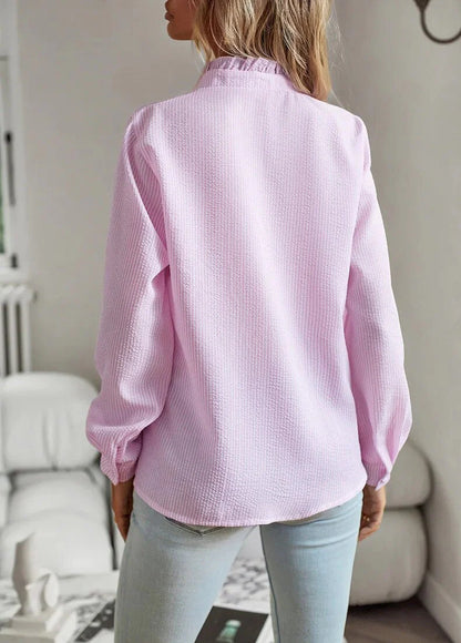 Olivia | Cuff Collar Long Sleeve Blouse