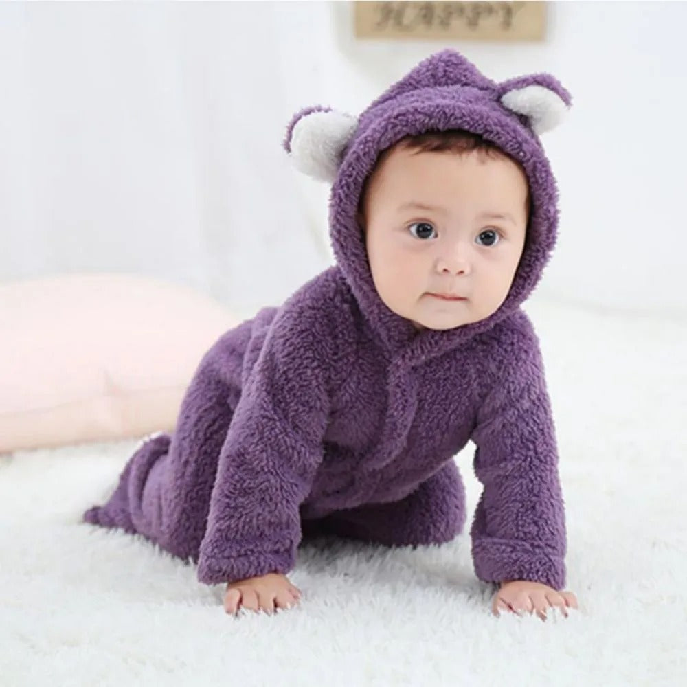 SnuggleSleigh™ Winter Baby Romper