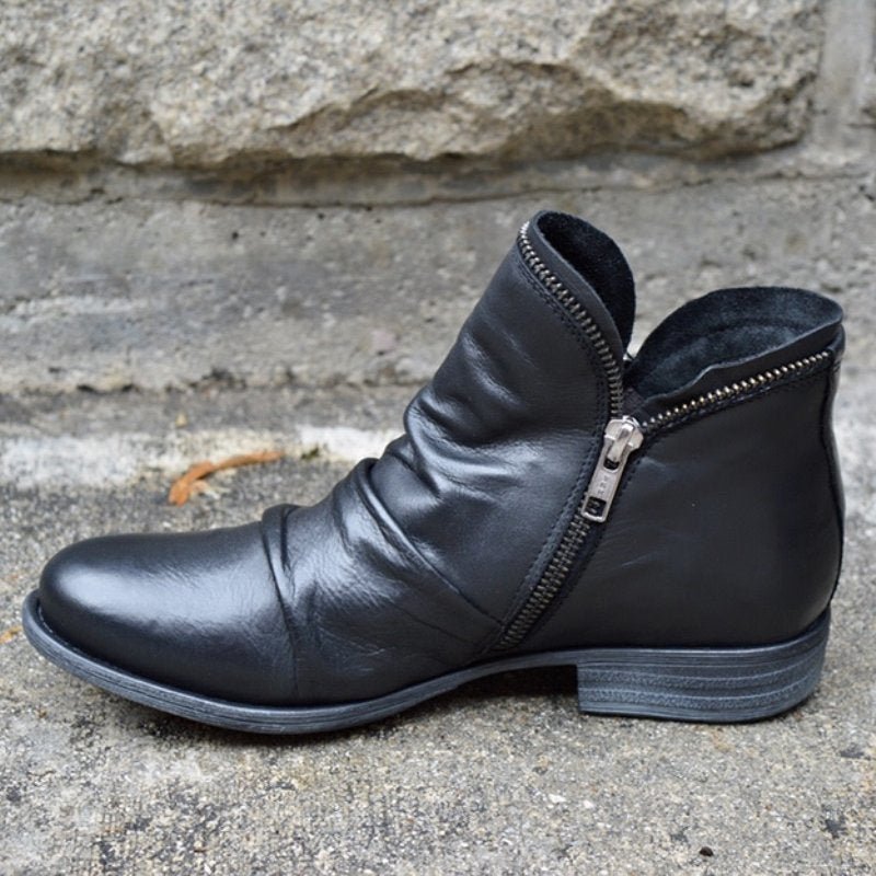 KENDRA | Leather Ankle boots