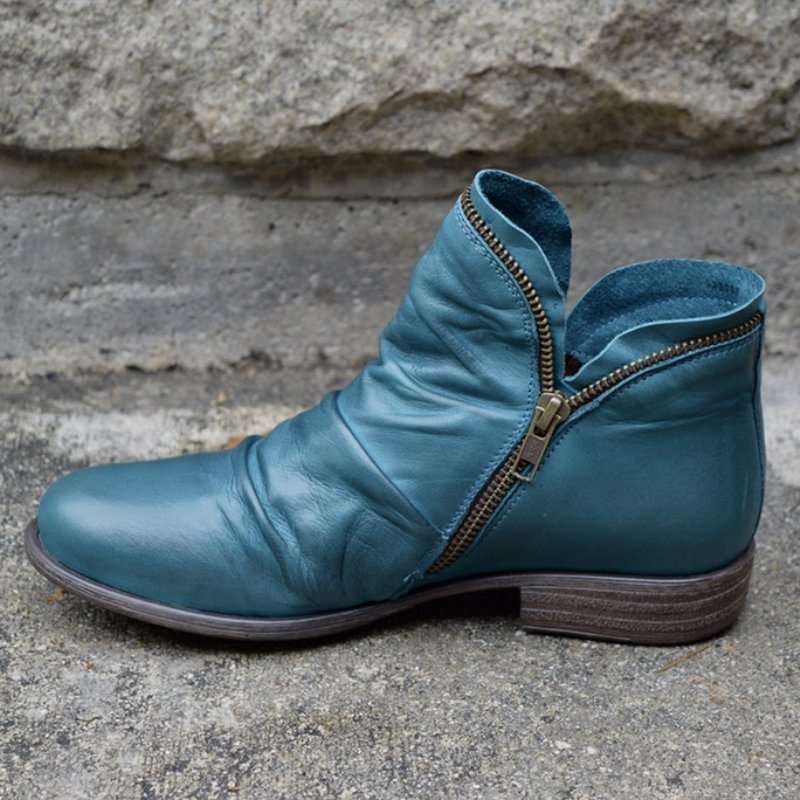 KENDRA | Leather Ankle boots